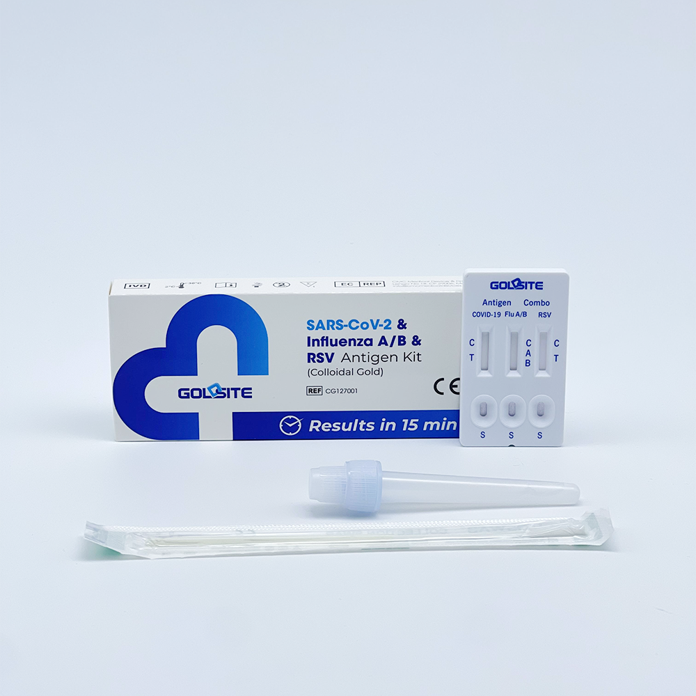 اختبار مستضد SARS-COV-2 و Flu A/B & RSV