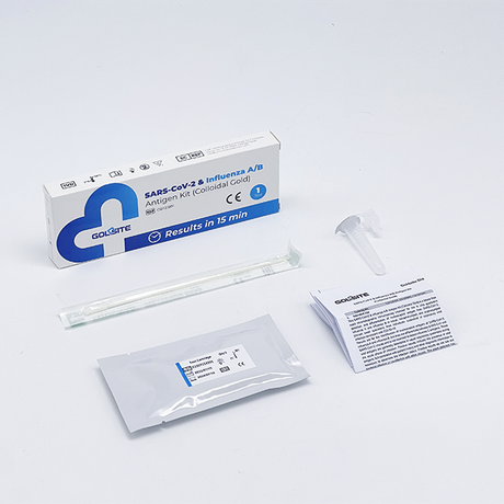 Kit de antígeno Sars-Cov-2 e influenza A/B