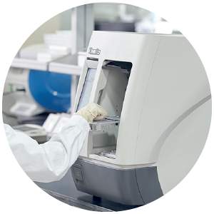 carregar amostra em rack de 6 po&ccedil;os